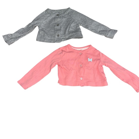 12 Months Girls' Carters Clothing Bundle with Floral & Polka Dot Patterns 11 Pcs - Picture 4 of 5